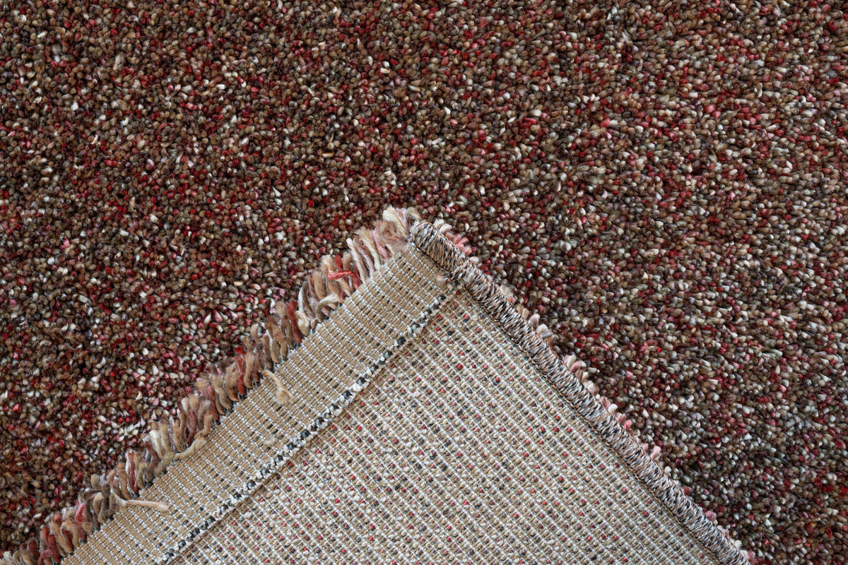 WEBTEPPICH Wohnzimmer 80/150 cm Tanami Rot, Beige, Rostfarben rechteckig  - Rostfarben/Beige, KONVENTIONELL, Textil (80/150cm) - Novel