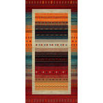 WEBTEPPICH 80/250 cm Cassandra  - Rot/Multicolor, LIFESTYLE, Textil (80/250cm) - Novel