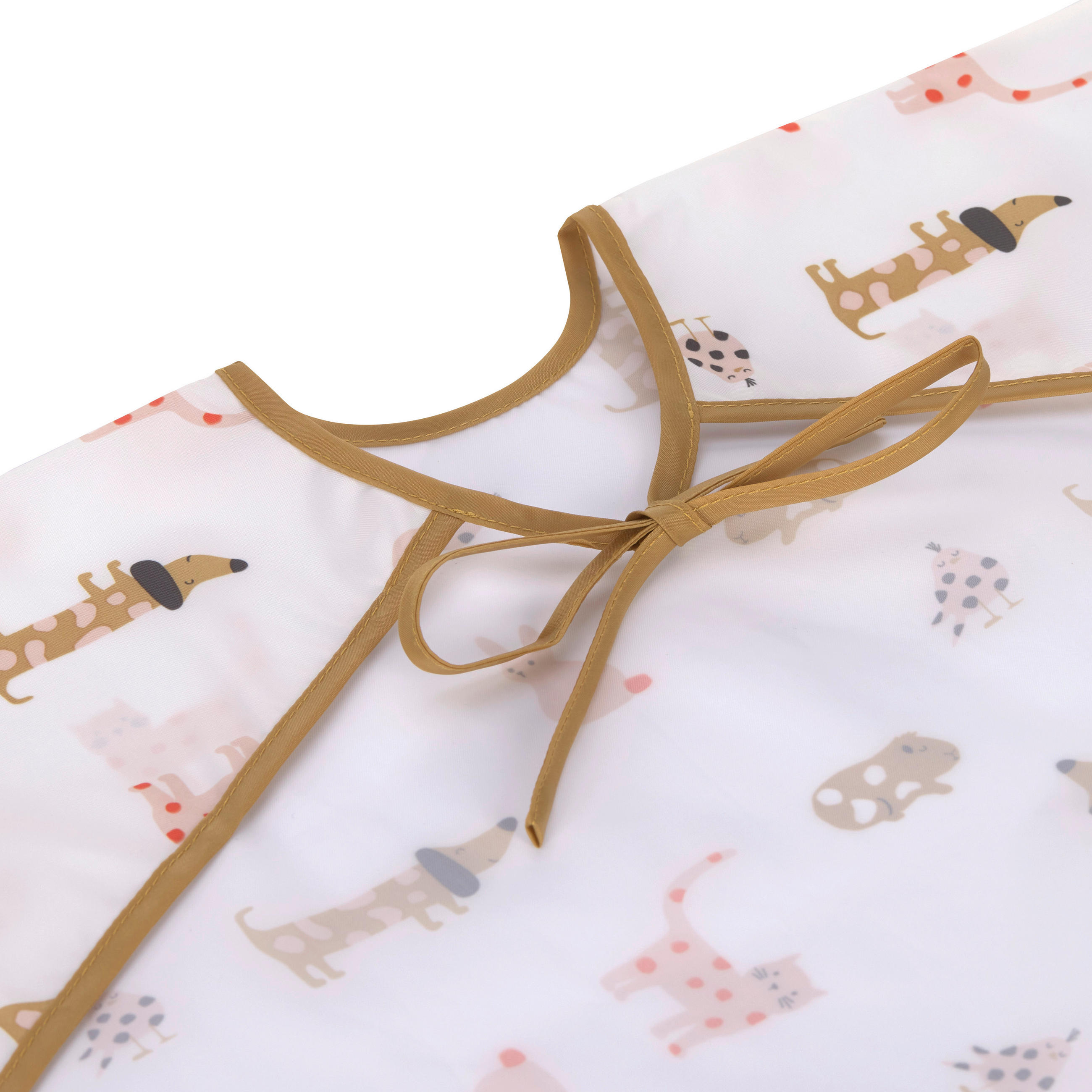 LÄTZCHEN - Transparent/Braun, Basics, Textil (80/0,3/36cm) - Lässig