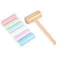 HAMMERBANK  - Multicolor, Trend, Holzwerkstoff (21,6/13,6/9,8cm) - My Baby Lou