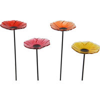 TRÄDGÅRDSDEKORATION - orange/röd, Lifestyle, glas (15,00/71cm)