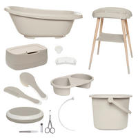 SET ZA KUPANJE BEBE  SENSE  - taupe, Basics, plastika (79.5/40cm) - Bebe Jou