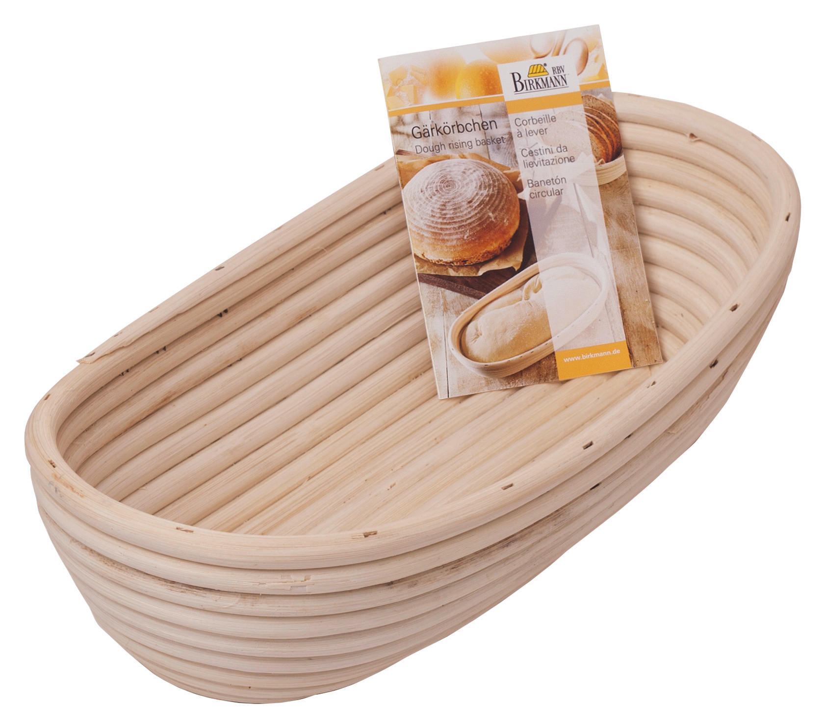 GÄRKORB - Naturfarben, KONVENTIONELL, Holz (30,5/7/14cm) - Birkmann