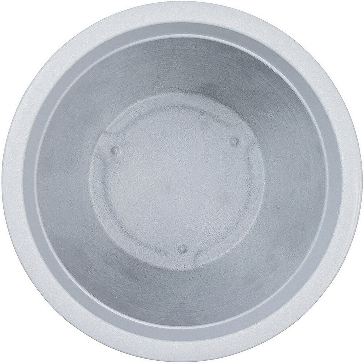 PFLANZENTOPF   - Grau, Basics, Kunststoff (43/36cm) - Siena Garden