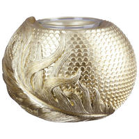 TEELICHTHALTER - Goldfarben, Basics, Kunststoff (13,5/10cm)