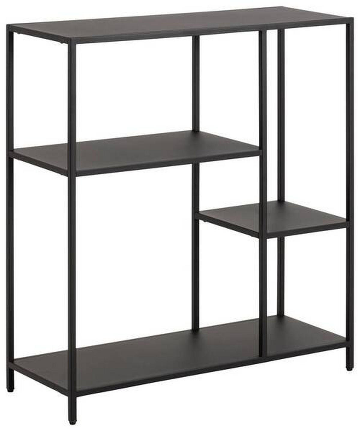 REGALELEMENT Schwarz  - Schwarz, KONVENTIONELL, Metall (79,5/86/30cm) - MID.YOU