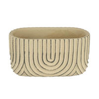 ÜBERTOPF   - Beige, Basics, Stein (15/8/7cm)