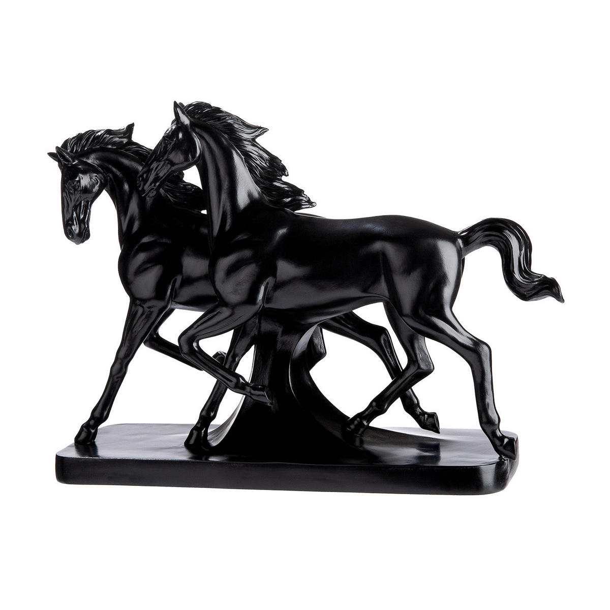 DEKOPFERD - Schwarz, Basics, Kunststoff (33,5/27/12,5cm)