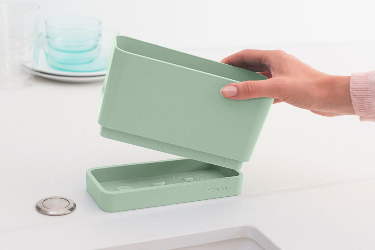 SPÜLORGANIZER   - Mintgrün, Basics, Kunststoff (8,5/19/11,5cm) - Brabantia