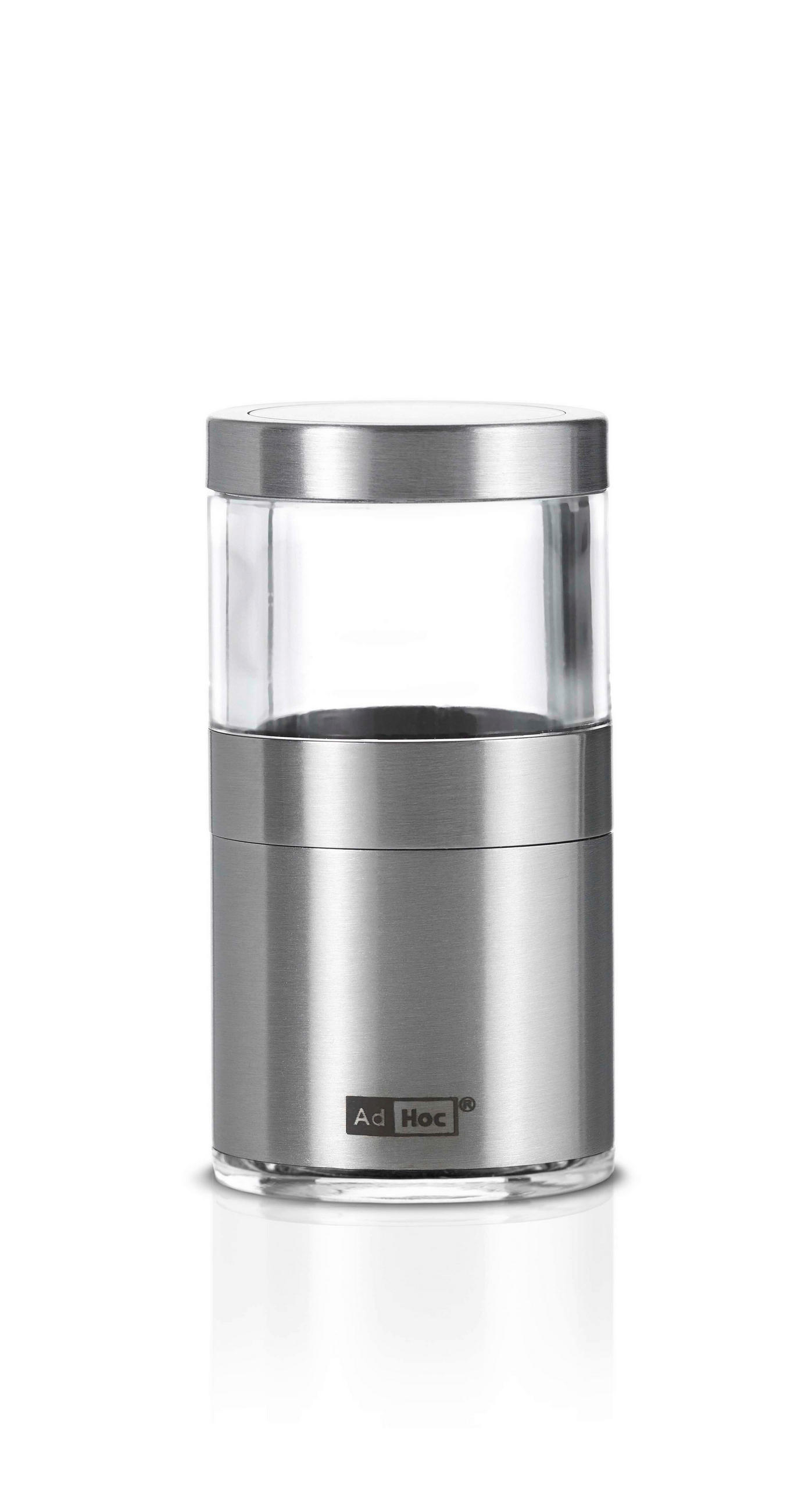 MINI CHILI-/GEWÜRZSCHNEIDER VOYAGE  - Edelstahlfarben, Design, Metall (3,8/7,5cm) - AdHoc