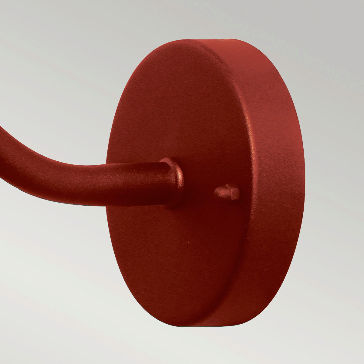 AUSSENWANDLEUCHTE - Rot, Konventionell, Glas/Metall (42/27.5/25.5cm) - Elstead Lighting