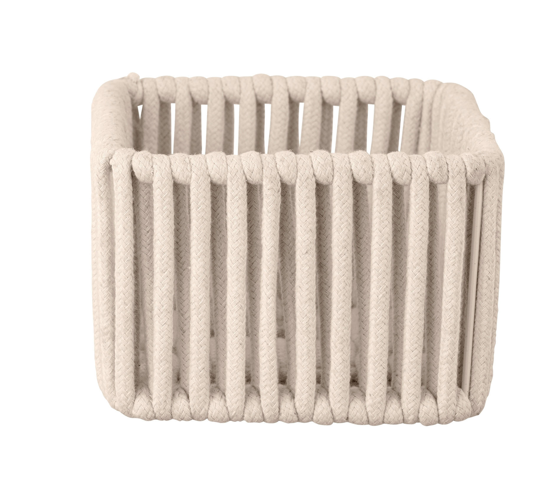 AUFBEWAHRUNGSKÖRBCHEN  - Weiß, KONVENTIONELL, Textil (15/10/15cm) - Schöner Wohnen