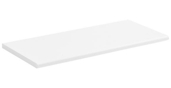 WANDBOARD in 60/1,8/28 cm Weiß Hochglanz  - Weiß Hochglanz, KONVENTIONELL, Holzwerkstoff (60/1,8/28cm) - Xora