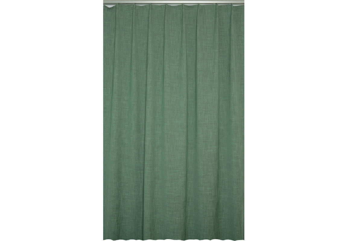 FERTIGVORHANG Verdunkelung  - Grün, Basics, Textil (140/240cm)