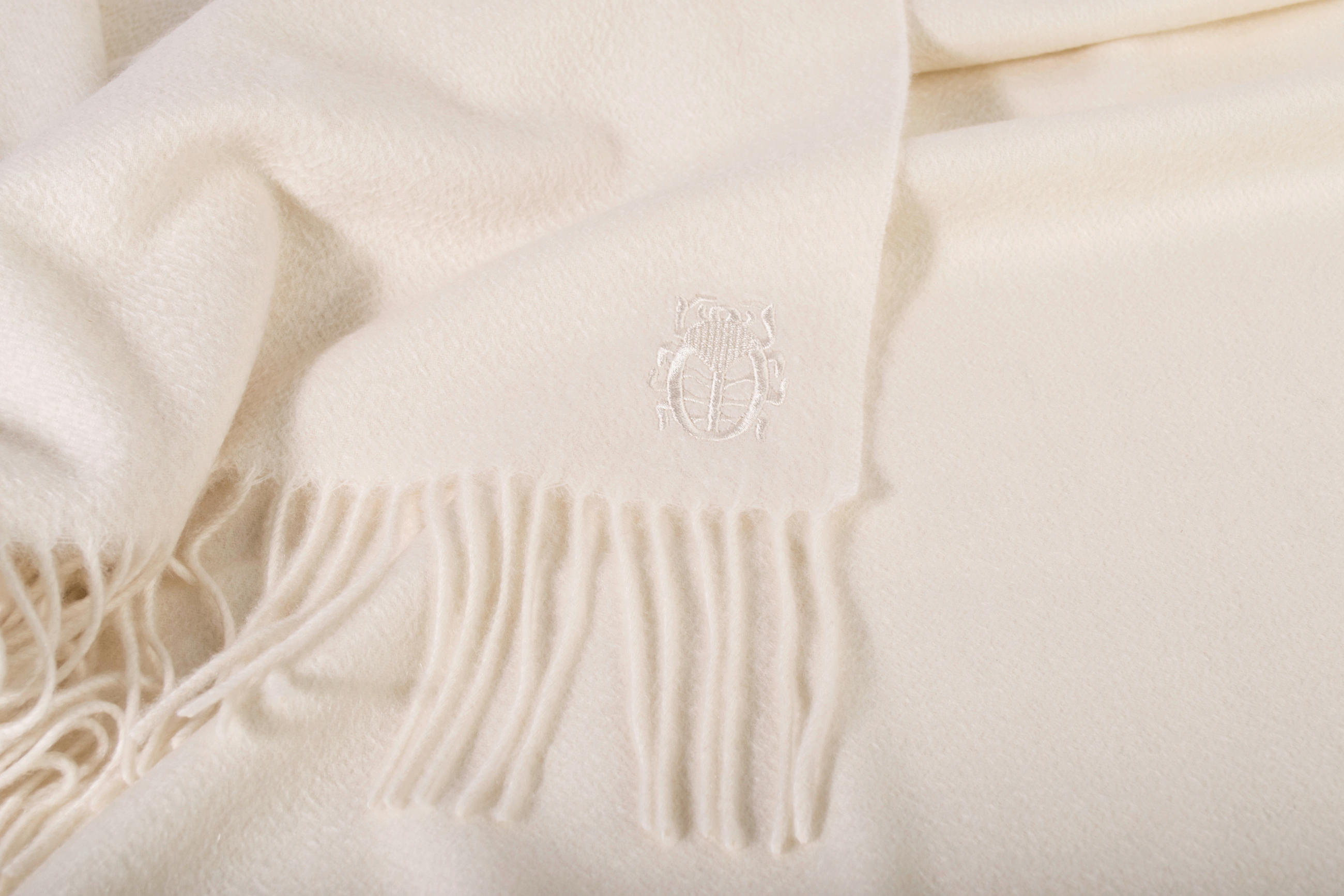 TAGESDECKE Classic Cashmere zoeppritz since 1828 130/180 cm  - Weiß, KONVENTIONELL, Textil (130/180cm) - Zoeppritz