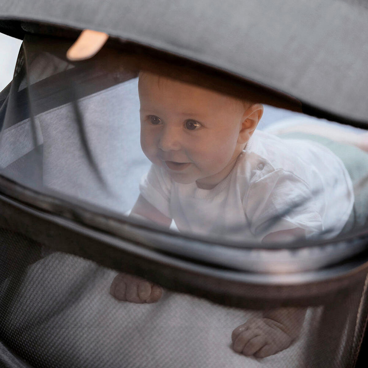 KOMBIKINDERWAGEN FX4 Swing Set  - Schwarz, Basics, Metall (100/55/130cm) - Gesslein