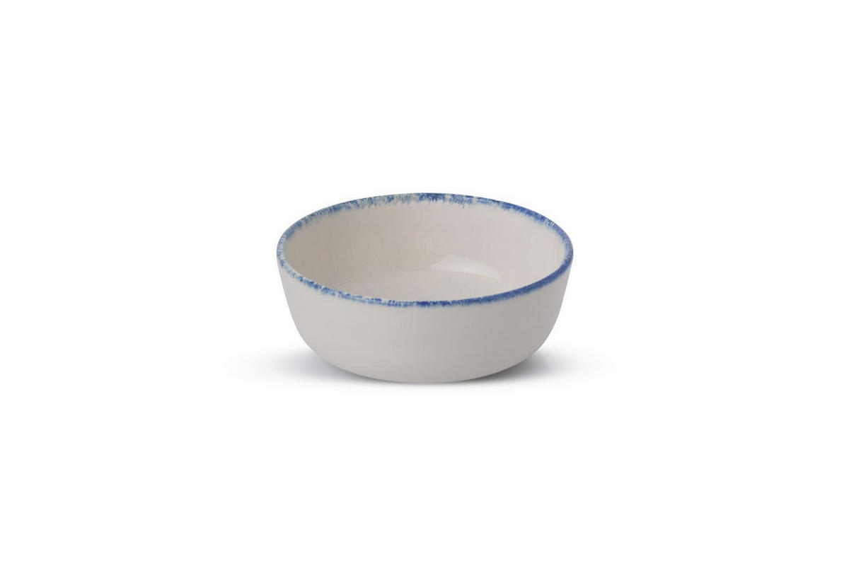 KOMBISERVICE Weiß, Pastellblau 24-teilig 6 Personen  - Pastellblau/Weiß, Basics, Keramik - P & B