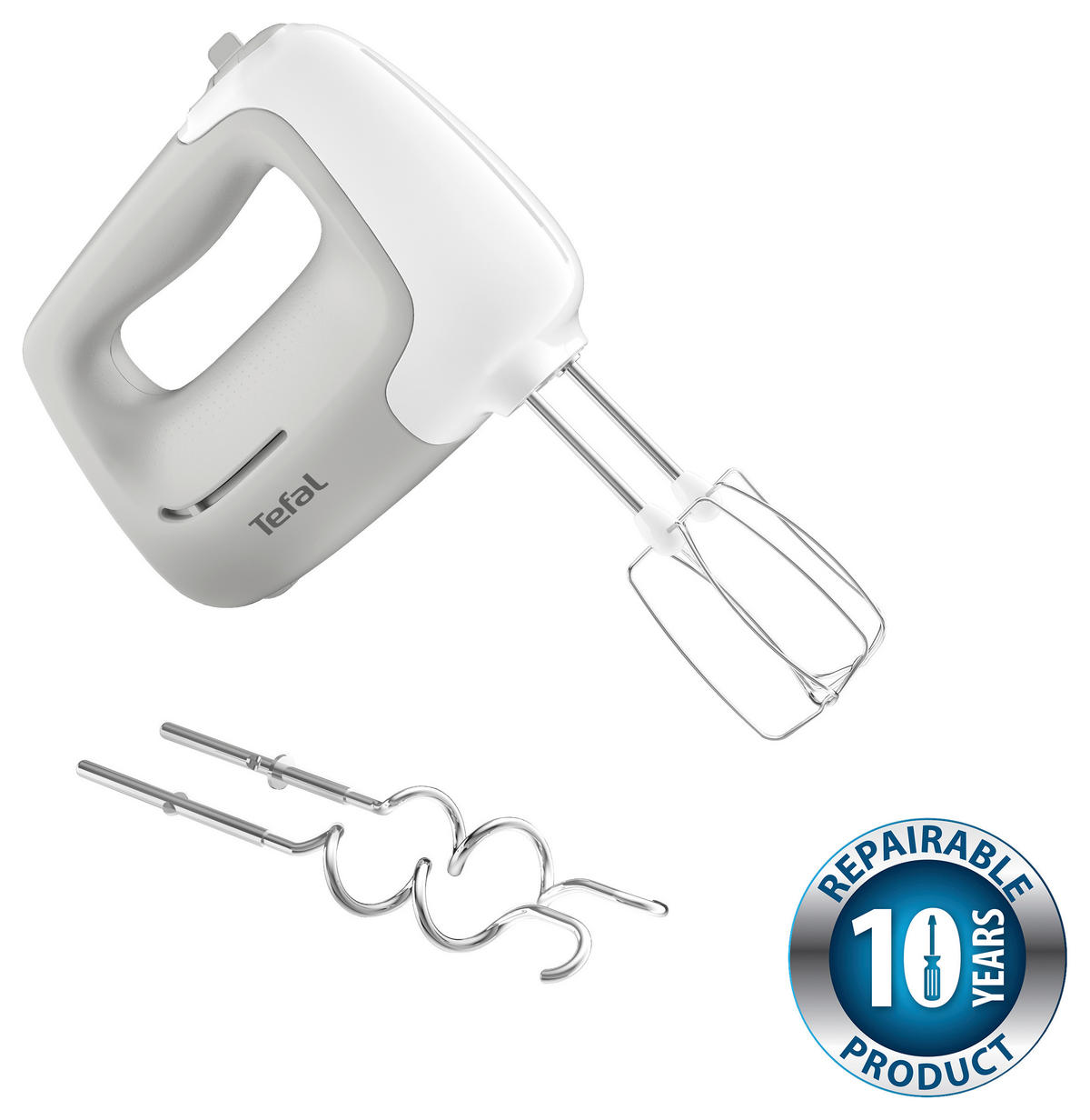 HANDMIXER  - Weiß, Basics, Kunststoff (11,4/21,7/21cm) - Tefal
