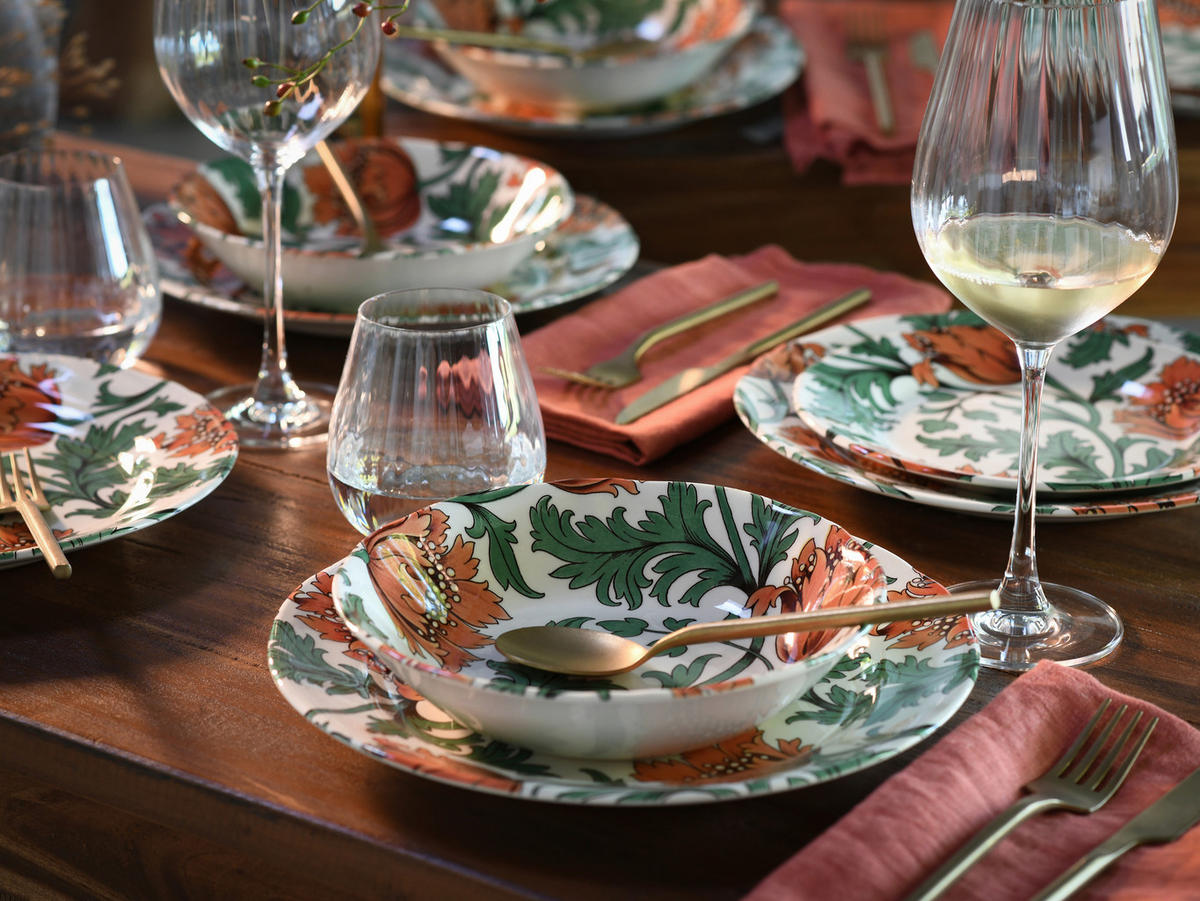 SERVIS Florentina 12 delar  - multicolor, Basics, keramik (30/30/25cm) - Creatable