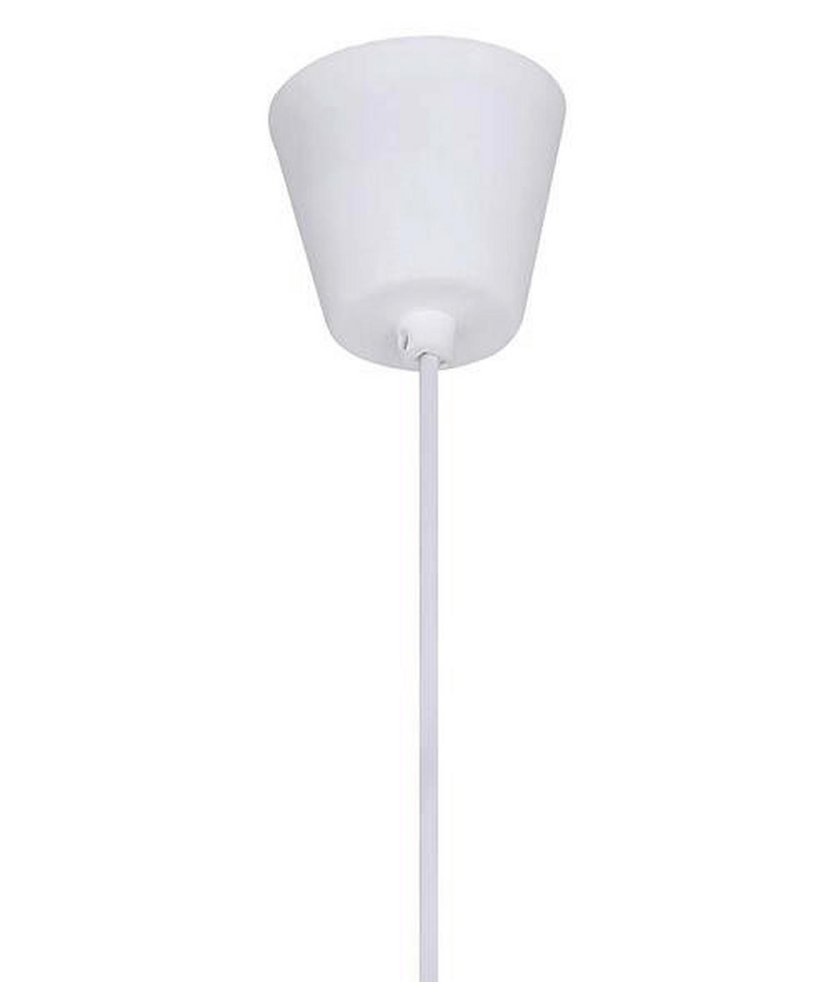 VISEČA SVETILKA        60/150 cm       - bela, Basics, umetna masa (60/150cm) - Globo