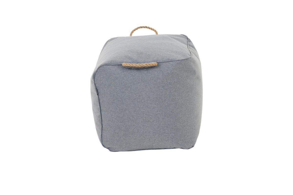 GARTENHOCKER in  - Grau, MODERN, Kunststoff (48/46/46cm) - Siena Garden