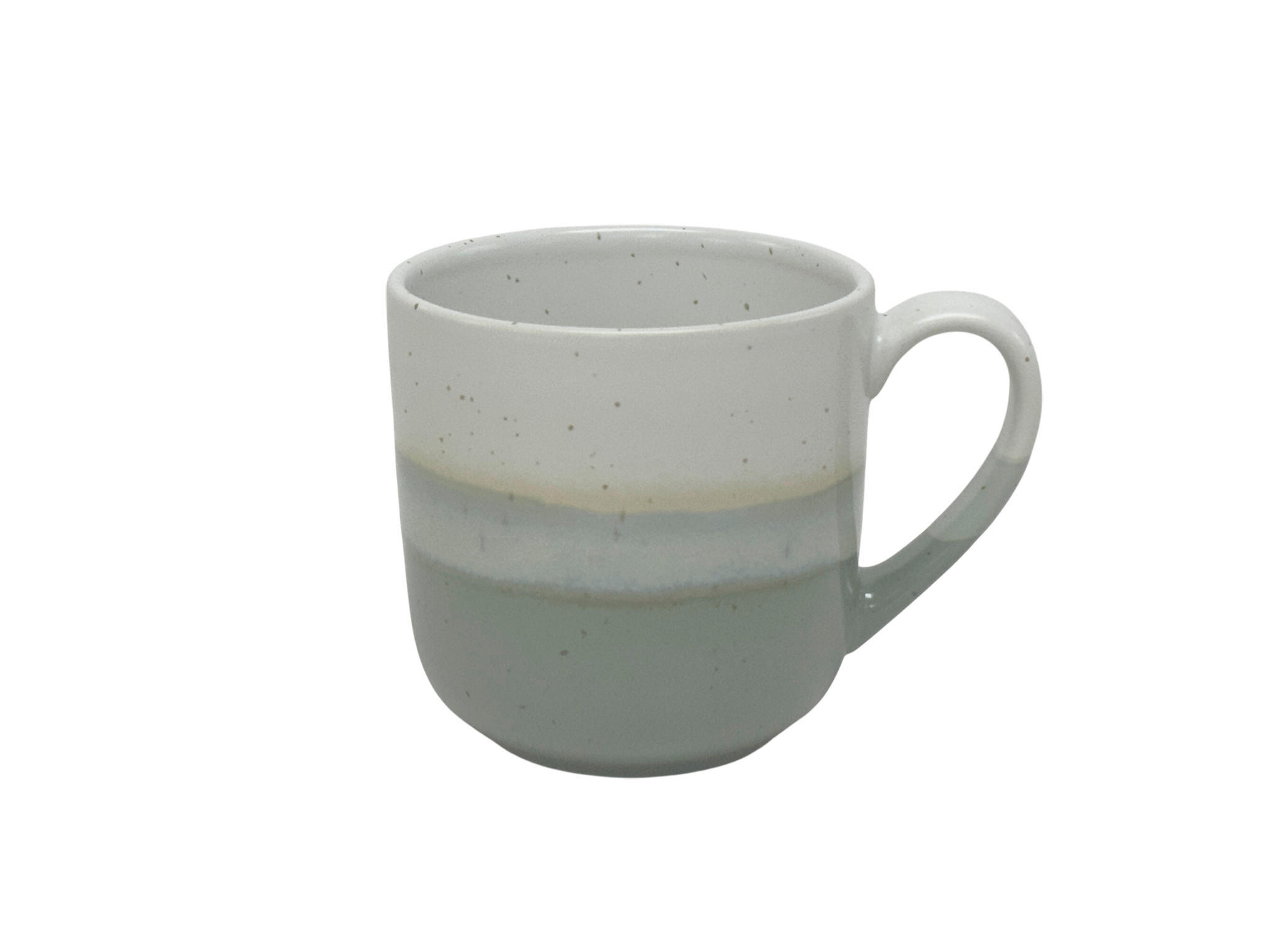 KAFFEEBECHERSET Bor   2-teilig  - Grün, Trend, Keramik (9,5/9,5cm) - Landscape
