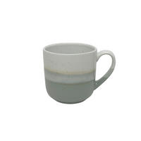 KAFFEEBECHERSET Bor   2-teilig  - Grün, Trend, Keramik (9,5/9,5cm) - Landscape