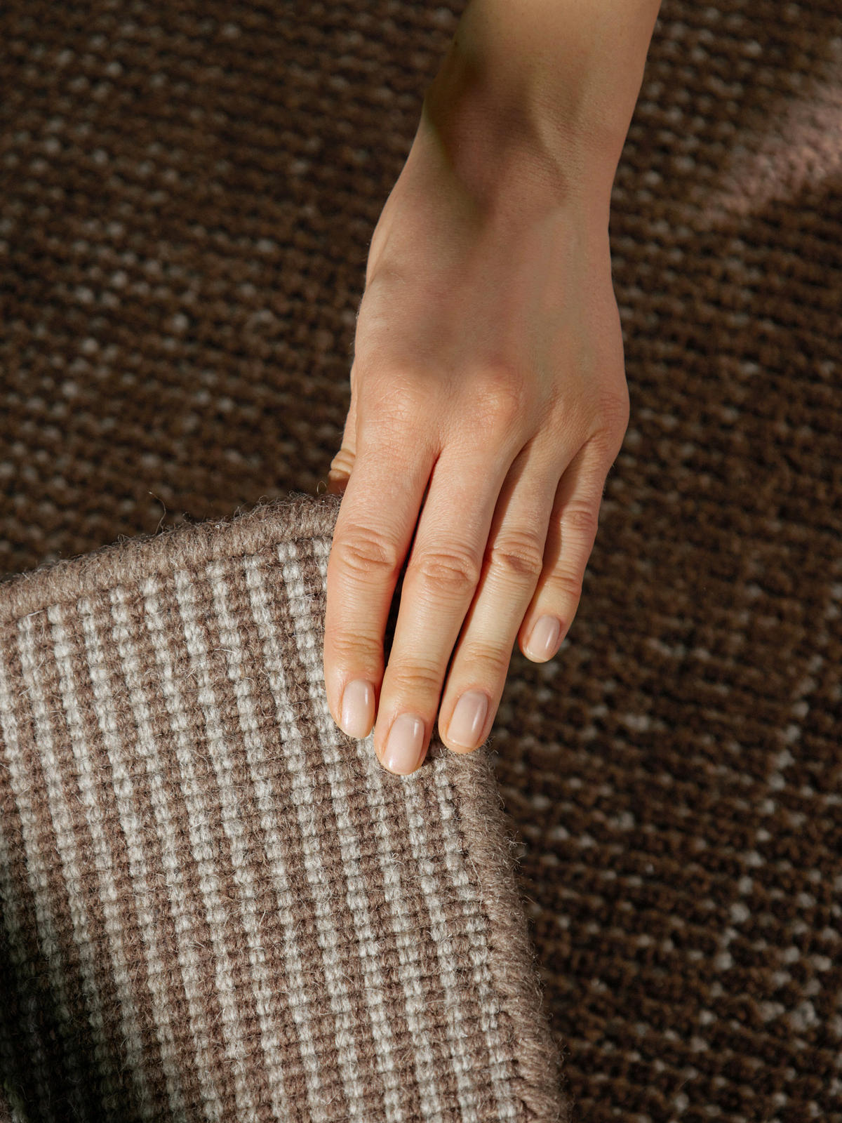 WOLLTEPPICH 120/170 cm Greenwich Braun rechteckig  - Braun, Basics, Textil (120/170cm) - Ted Baker