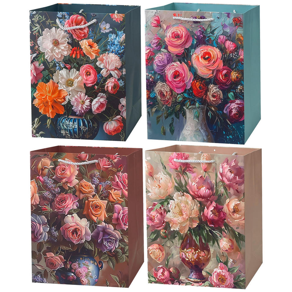 Geschenktasche Happyflower XL