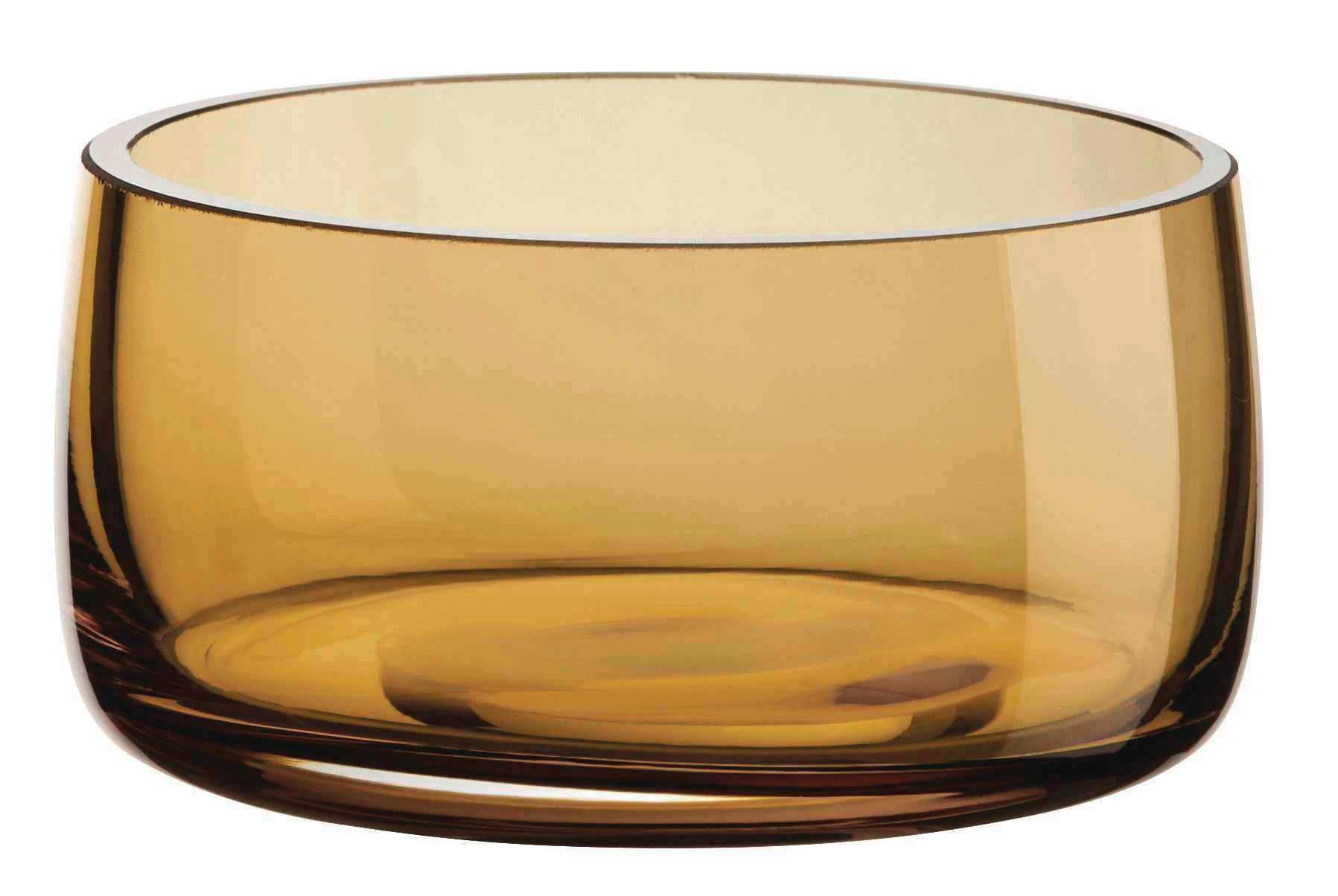 SCHALE Ajana   - Gelb/Bernsteinfarben, Basics, Glas (10/5cm) - ASA