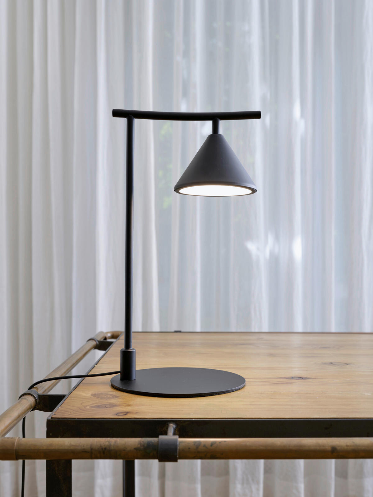 LED-TISCHLEUCHTE 20/21/40.5 cm   - Design, Metall (20/21/40.5cm) - Osram