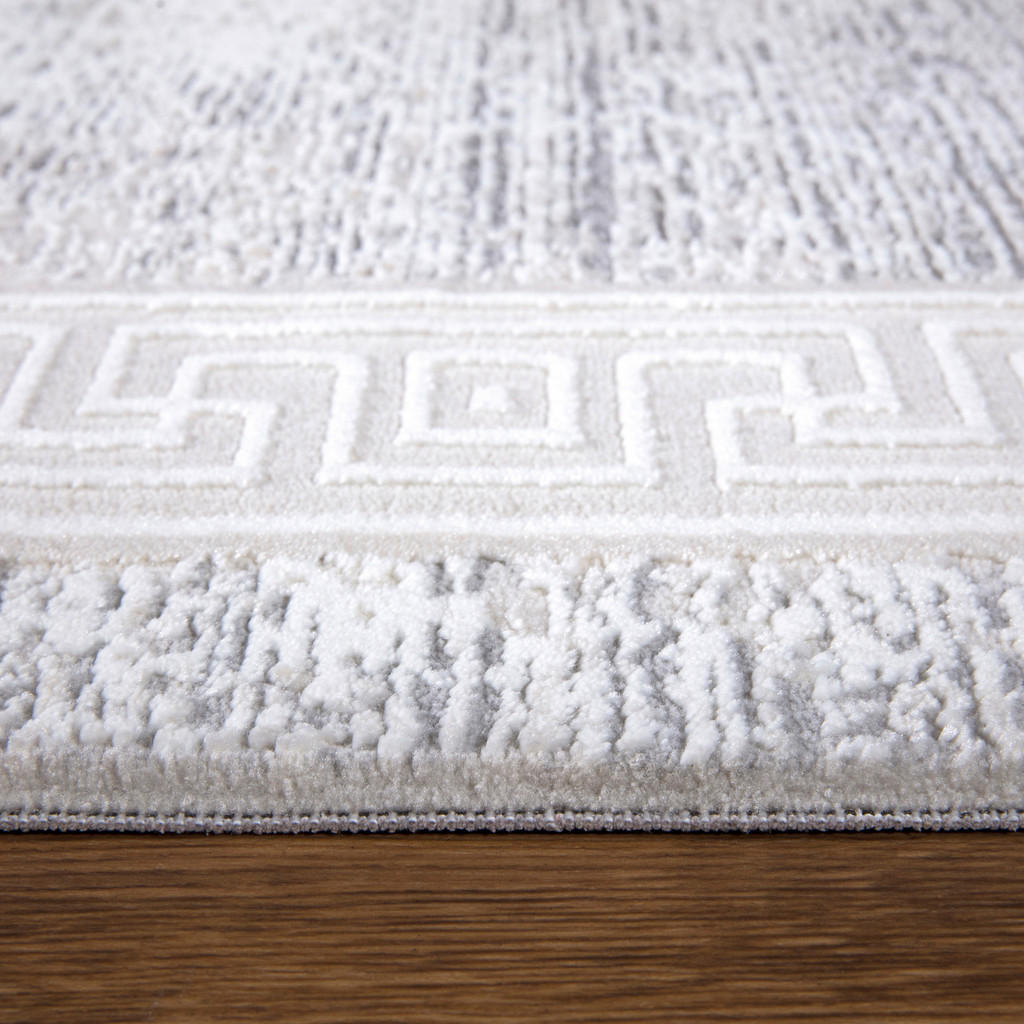 Thumbnail - Novel Vintage-Teppich Harmony, Creme, Hellgrau, Textil, Vintage, rechteckig, 160x230 cm, Teppiche & Böden, Teppiche, Vin...