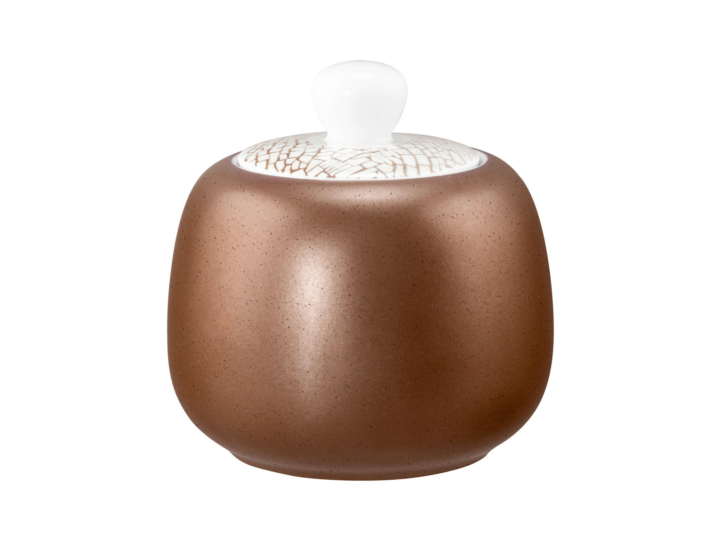 POSUDA ZA ŠEĆER keramika Liberty Bronze - brončane boje, Basics, keramika (0,26l) - Seltmann Weiden