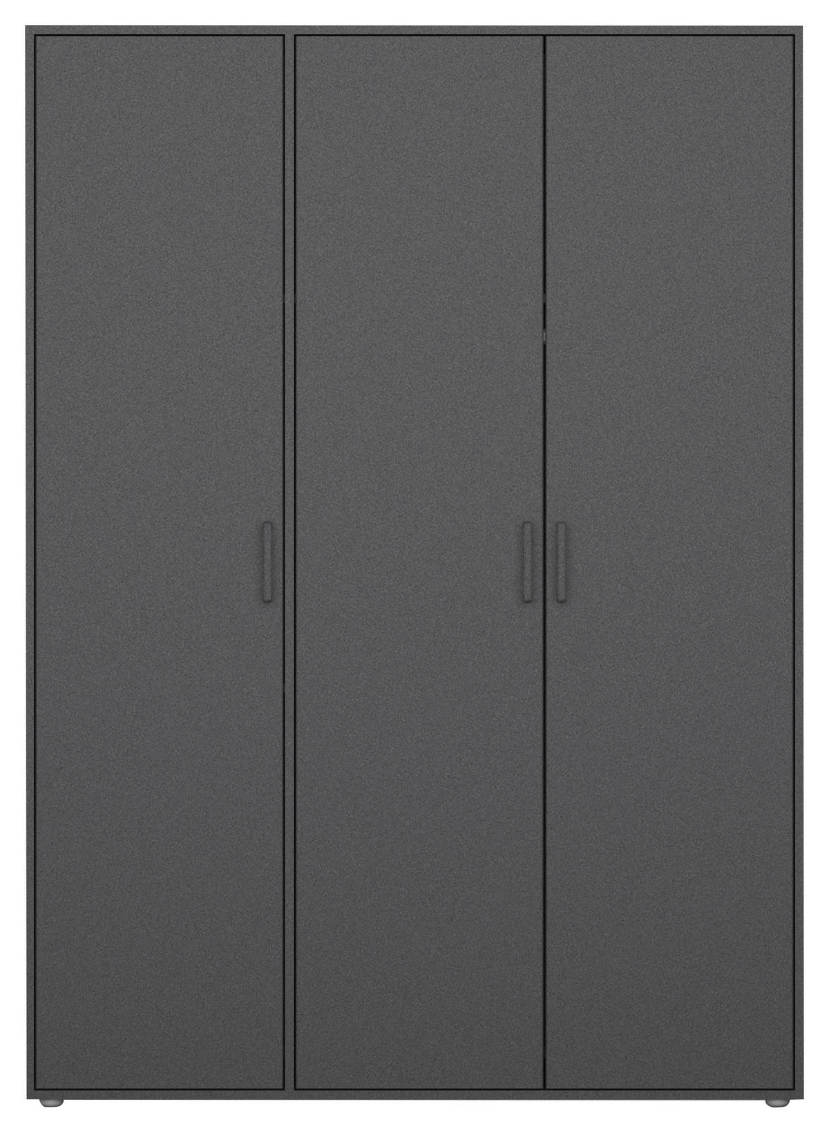 NYÍLÓAJTÓS SZEKRÉNY szürke  - szürke, Modern, műanyag/faalapú anyag (140/194/53cm) - Rauch Möbel
