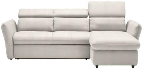 ECKSOFA in Mikrofaser Beige  240/172 cm  - Beige/Schwarz, Design, Kunststoff/Textil (240/172cm) - Stylife