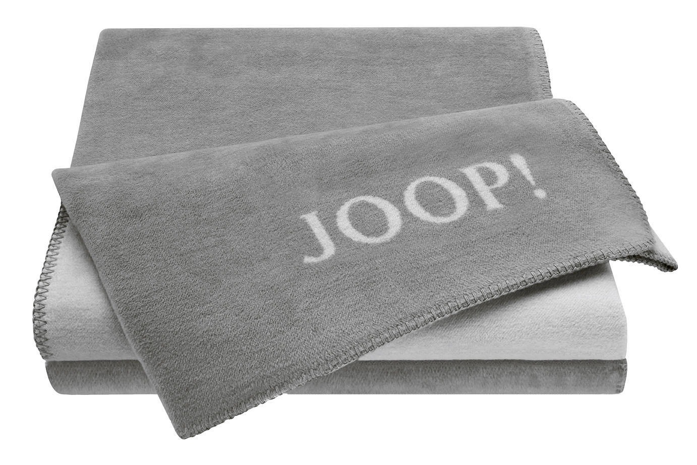 ODEJA 150/200 cm svetlo siva, barve grafita - barve grafita/svetlo siva, Konvencionalno, tekstil (150/200cm) - Joop!