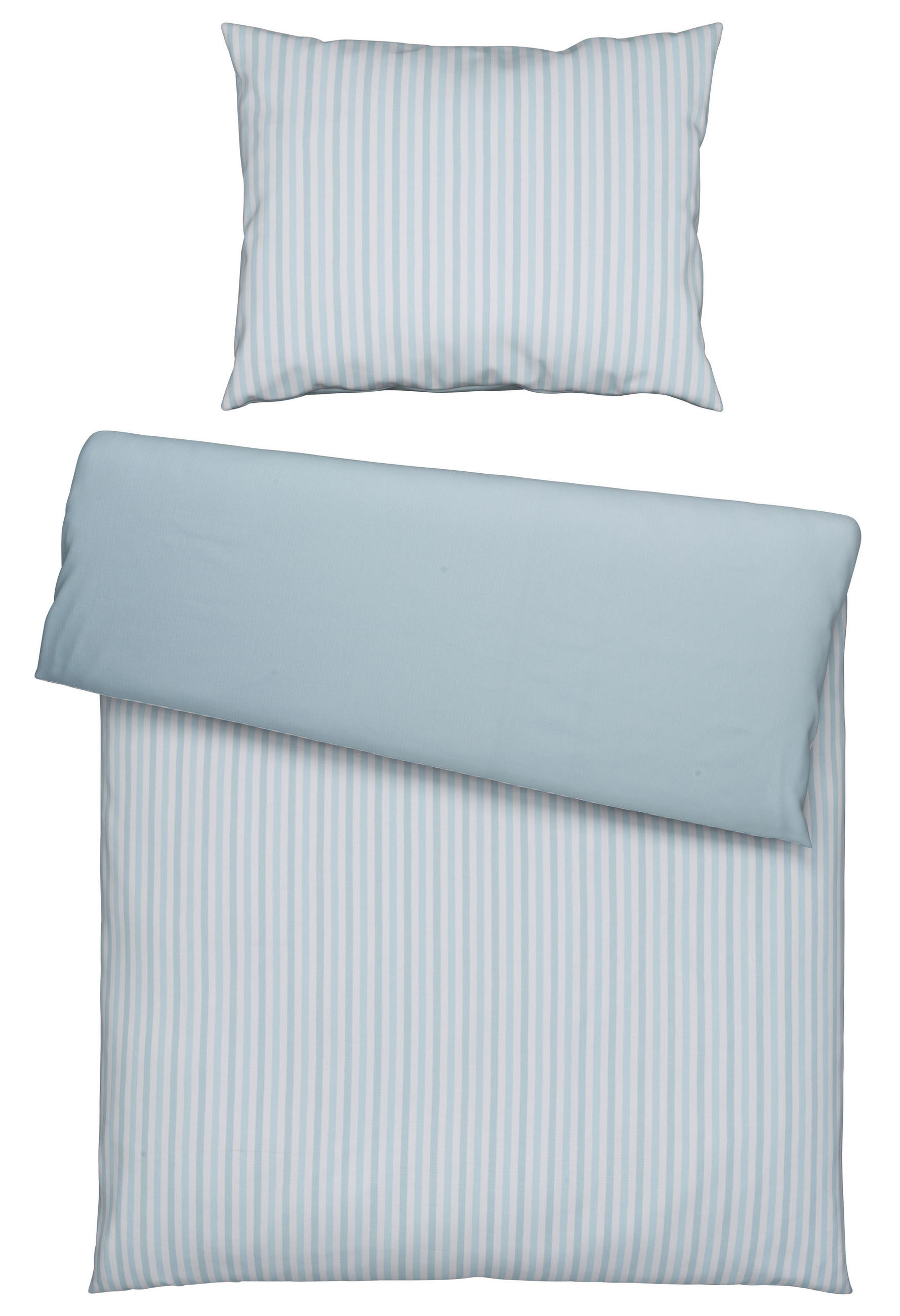 OBOJSTRANNÁ POSTEĽNÁ BIELIZEŇ, renforcé, krémová, tyrkysová, svetlosivá, 140/200 cm - krémová/svetlosivá, Konventionell, textil (140/200cm) - Esprit