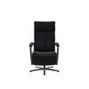 RELAXSESSEL in Textil Anthrazit  - Anthrazit/Schwarz, Design, Textil/Metall (76/110/83cm) - Beldomo Speed