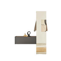 GARDEROBE 2-teilig  in 150/200/30 cm  - Anthrazit/Eiche Wotan, Design, Holzwerkstoff (150/200/30cm) - Modante