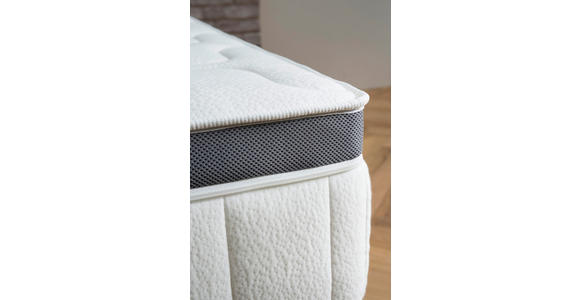 TASCHENFEDERKERNMATRATZE 90/190 cm Höhe ca. 27 cm - Basics, Textil (90/190cm) - Novel