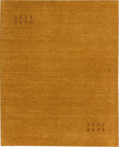 WOLLTEPPICH 40/60 cm Katalog 01/2021 Indien Orange, Dunkelgelb, Bernsteinfarben, Currygelb  - Currygelb/Bernsteinfarben, Basics, Textil (40/60cm) - Cazaris