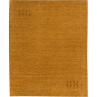 WOLLTEPPICH 60/90 cm Katalog 01/2021 Indien Orange, Dunkelgelb, Bernsteinfarben, Currygelb  - Currygelb/Bernsteinfarben, Basics, Textil (60/90cm) - Cazaris