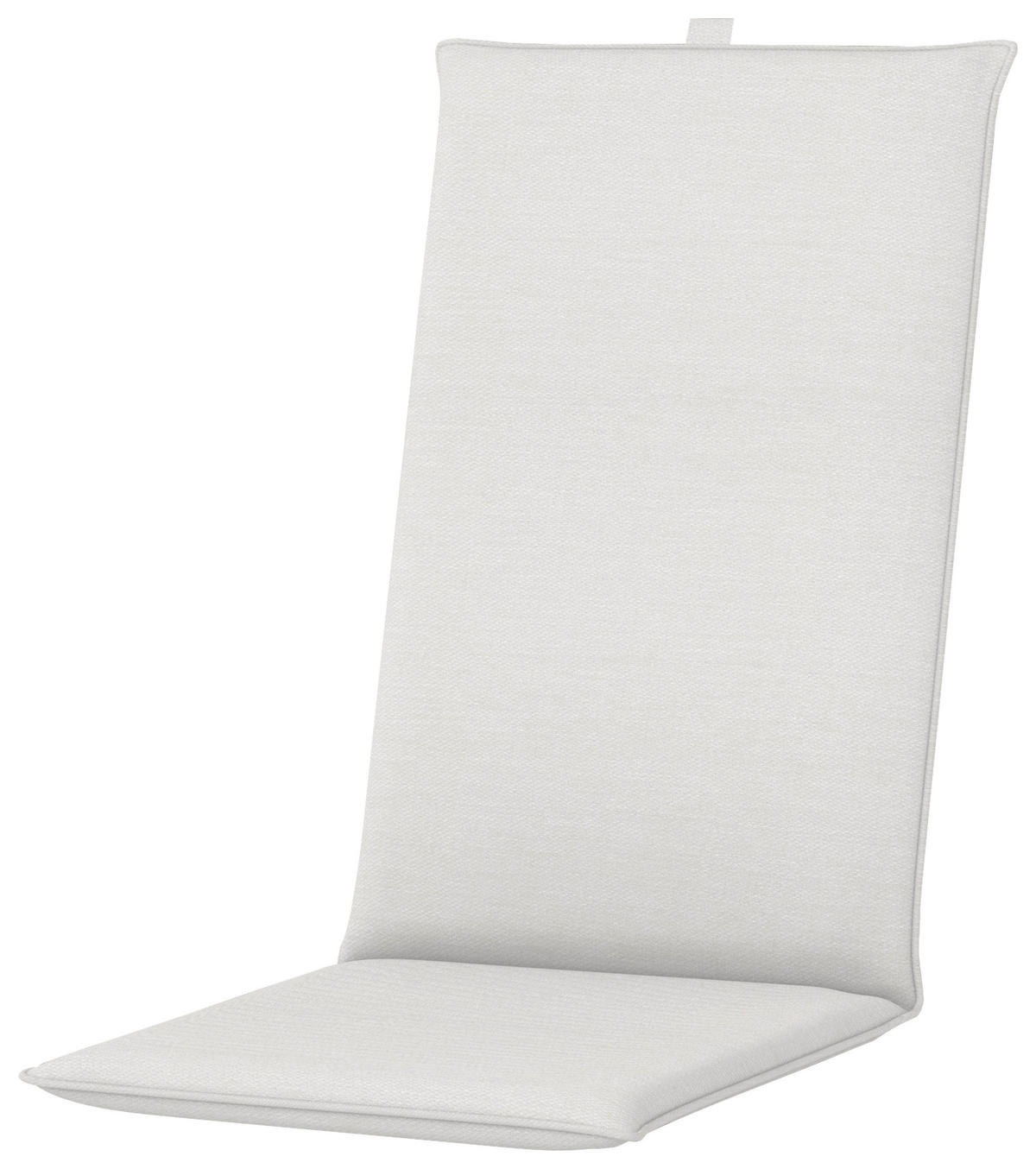 SESSELAUFLAGE in Hellgrau Uni  - Hellgrau, Basics, Textil (48/5/120cm)