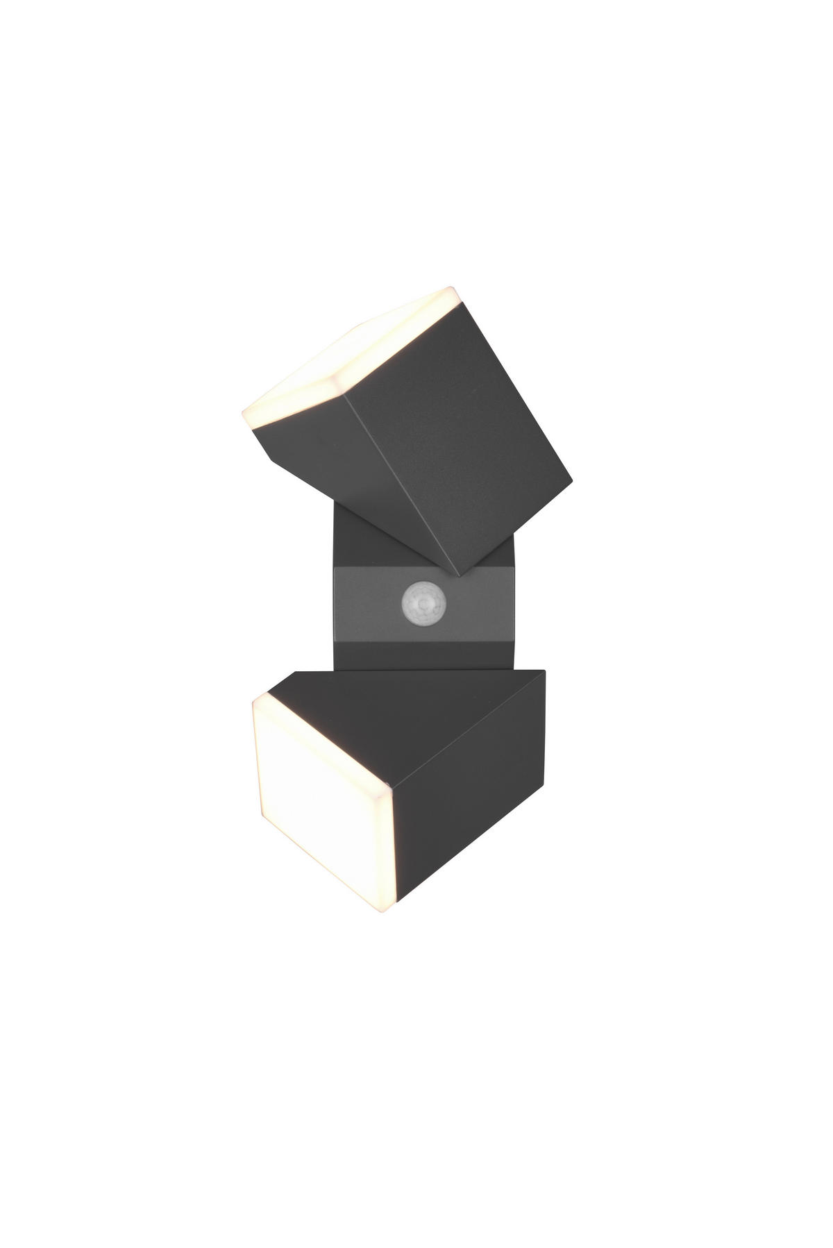 APLICĂ DE EXTERIOR - antracit, Basics, plastic/metal (28/9/11cm)