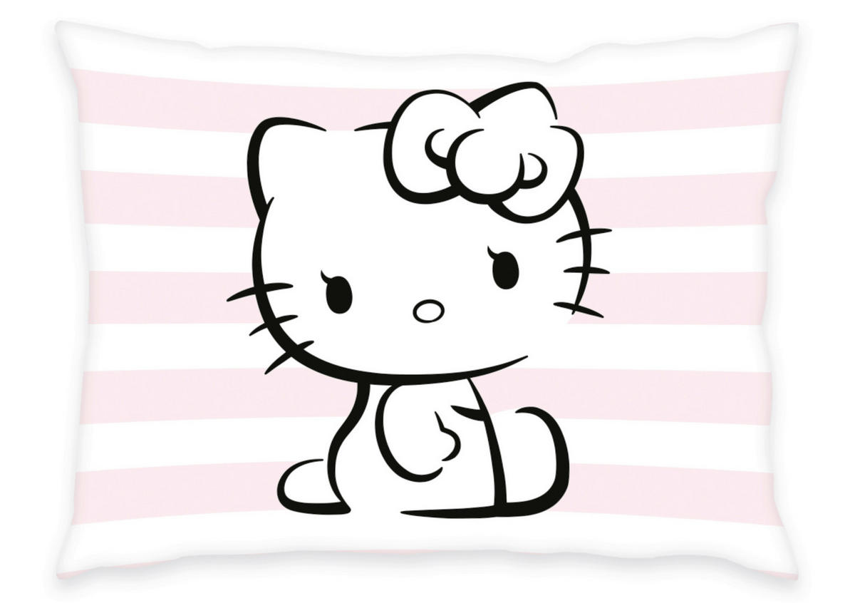 DEČJA POSTELJINA HELLO KITTY 140/200 cm renforcé tkanina višebojna  - višebojna, Konvencionalno, tekstil (140/200cm) - Hello Kitty