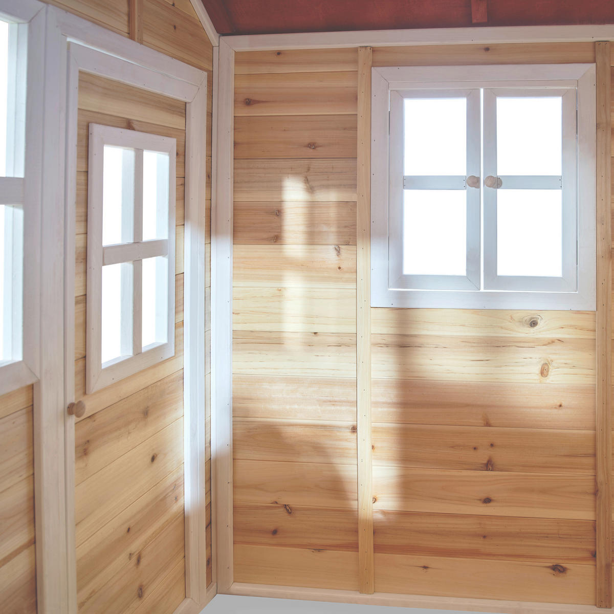 SPIELHAUS SPIELHAUS EXIT LOFT 100 NATUREL  - Naturfarben/Kernbuche, KONVENTIONELL, Holz (149/135/159cm) - EXIT Toys