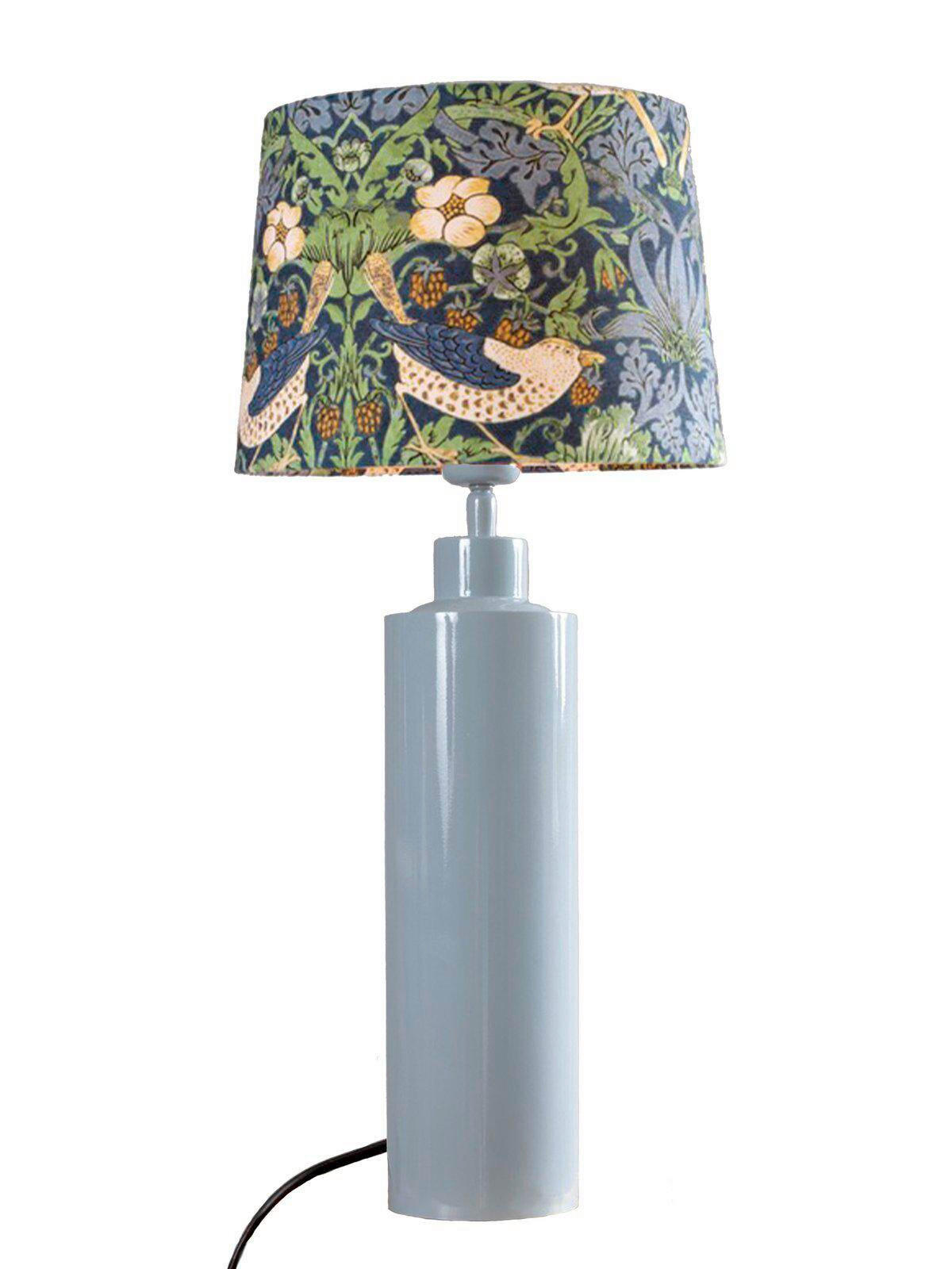 TISCHLEUCHTE   - Graublau/Grün, LIFESTYLE, Metall (58cm)