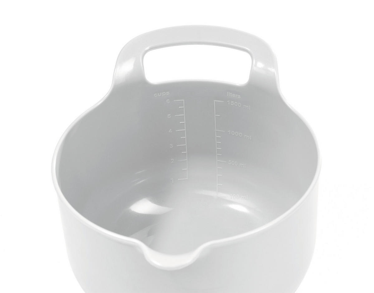 SCHÜSSELSET GOURMETmaxx 4-teilig  - Grau, Basics, Kunststoff (21/15/21cm) - GOURMETMAXX