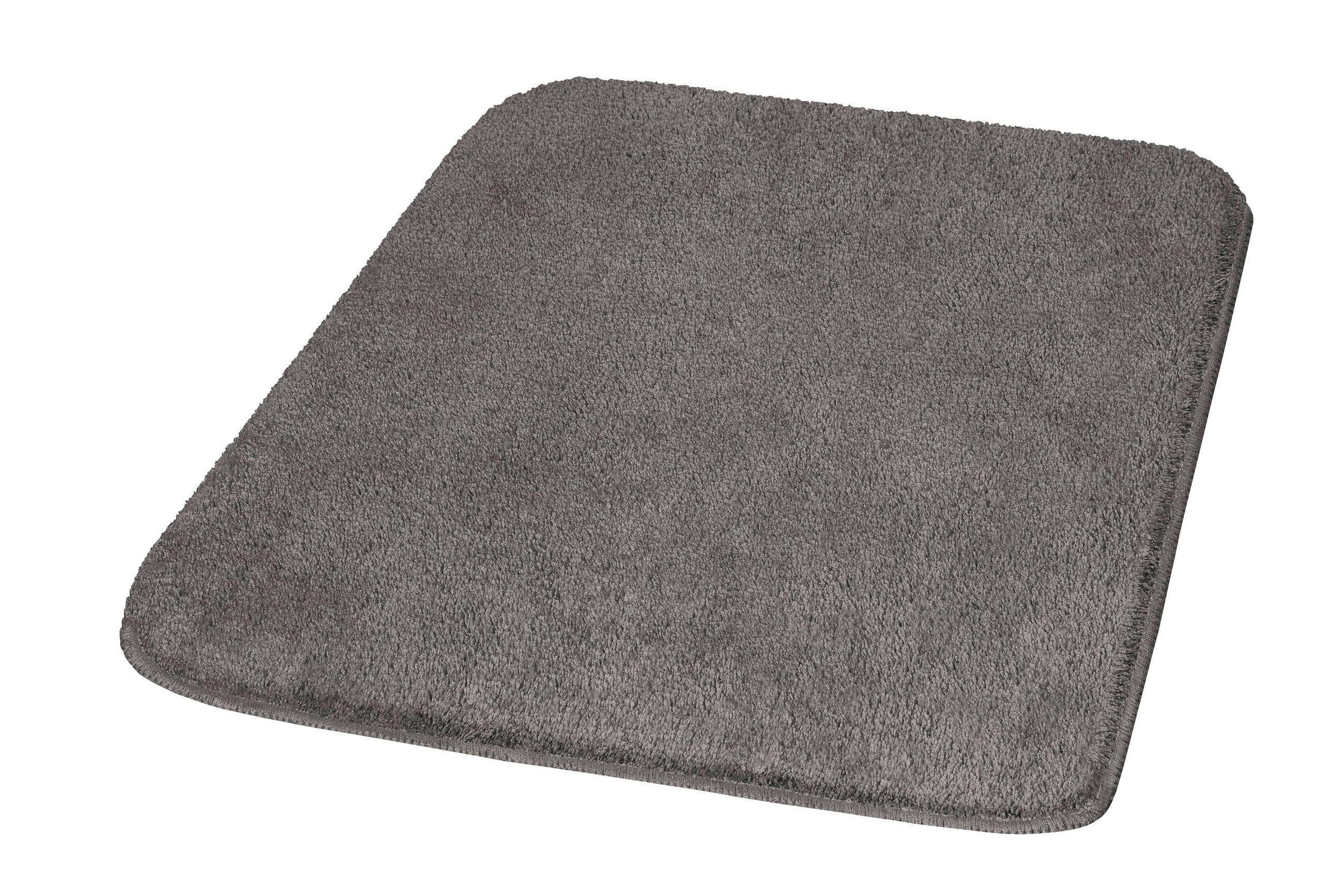 FÜRDŐSZOBASZŐNYEG   szürke   - szürke, Konventionell, textil/természetes anyagok (60/2/90cm) - Kleine Wolke