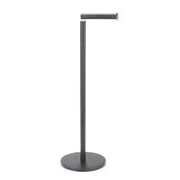 WC-PAPÍR TARTÓ  - fekete, Konventionell, fém (21/55/17cm) - Wenko